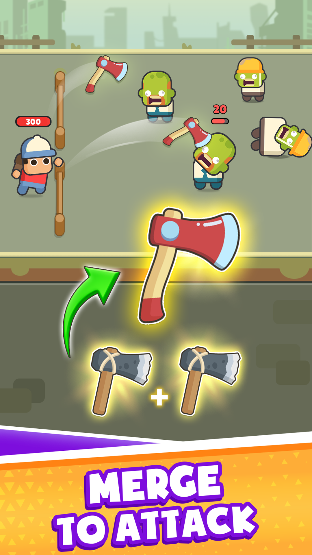 اسکرین شات 2 بازی Backpack Hero: Merge Weapon