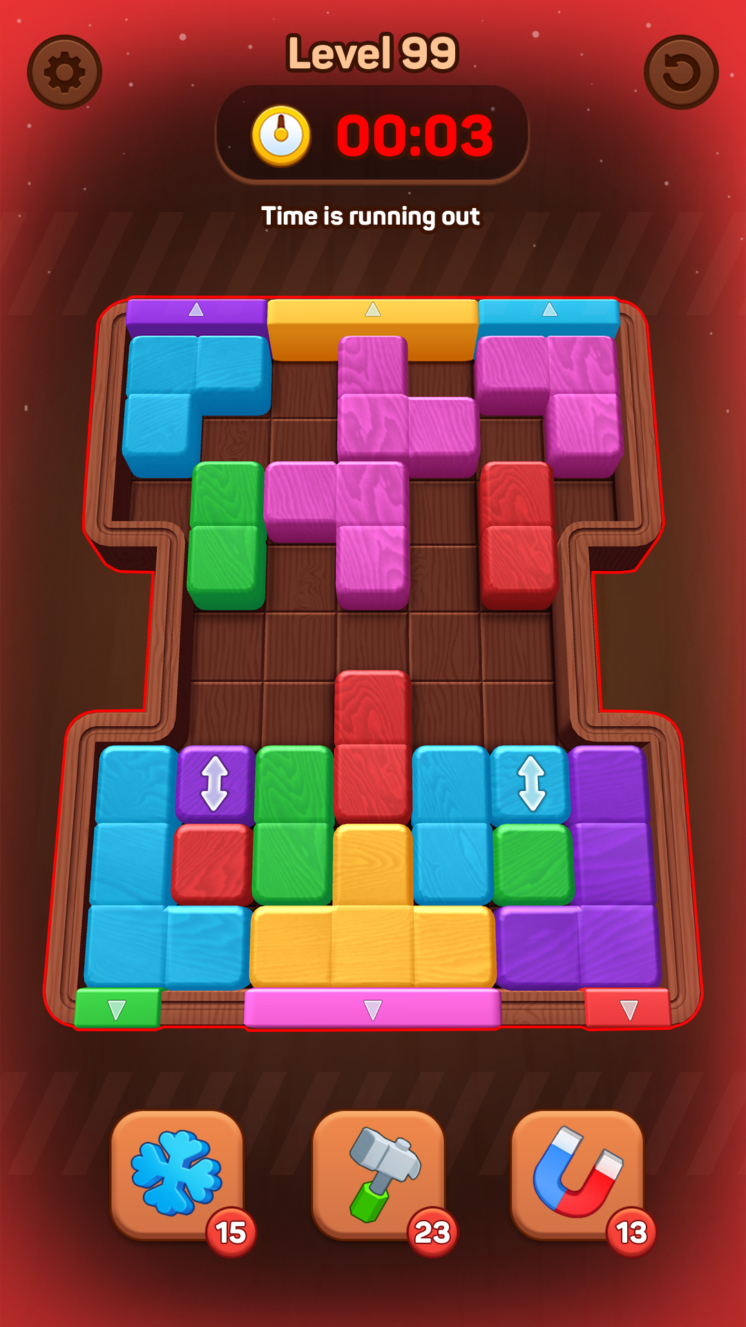 اسکرین شات بازی Wood Away, Block Jam 8