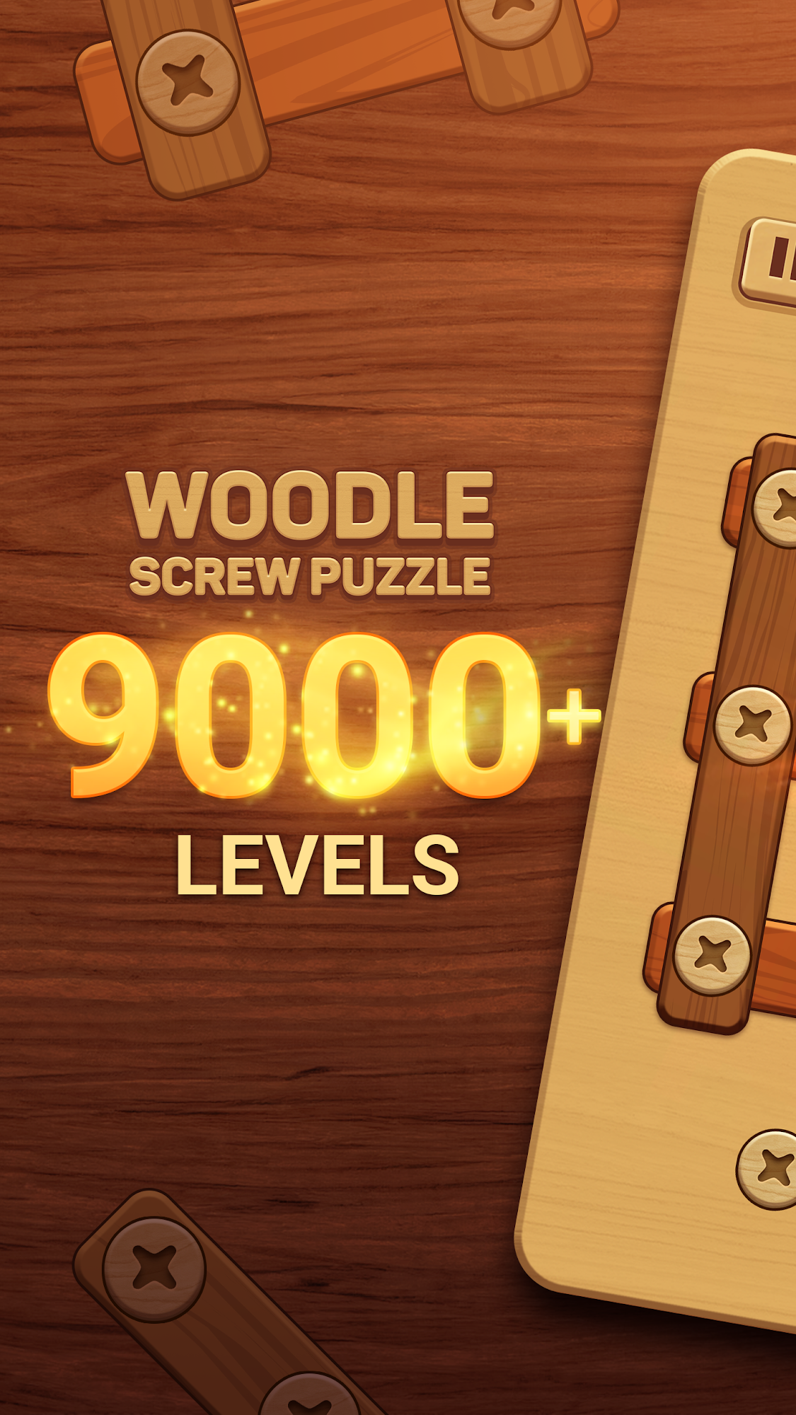 اسکرین شات 1 بازی Woodle - Wood Screw Puzzle