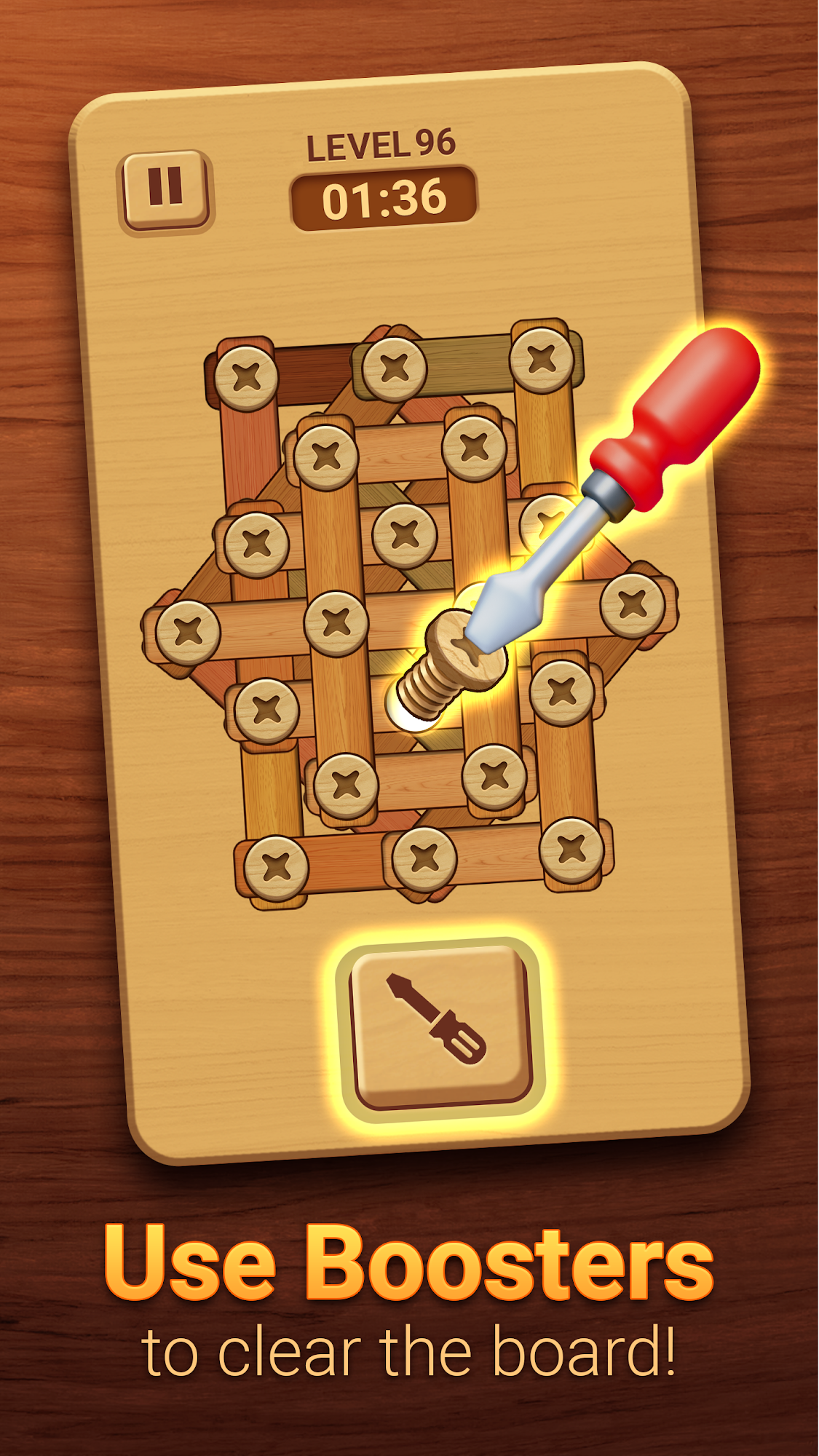 اسکرین شات 6 بازی Woodle - Wood Screw Puzzle
