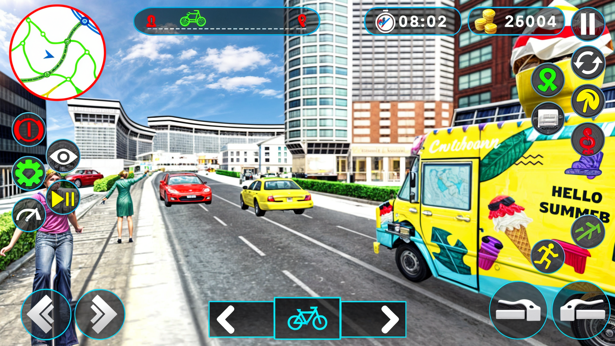 اسکرین شات 2 بازی City Ice Cream Man Simulator