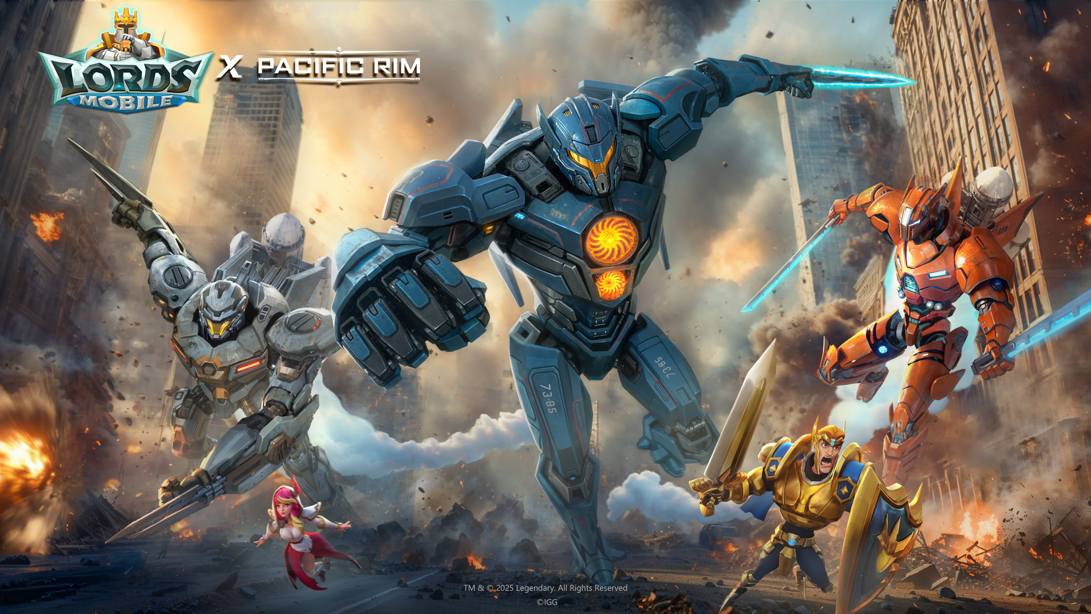 اسکرین شات 1 بازی Lords Mobile: Pacific Rim War