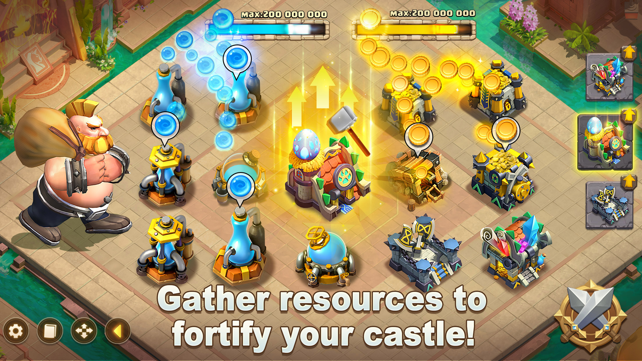 اسکرین شات 4 بازی Castle Clash: World Ruler