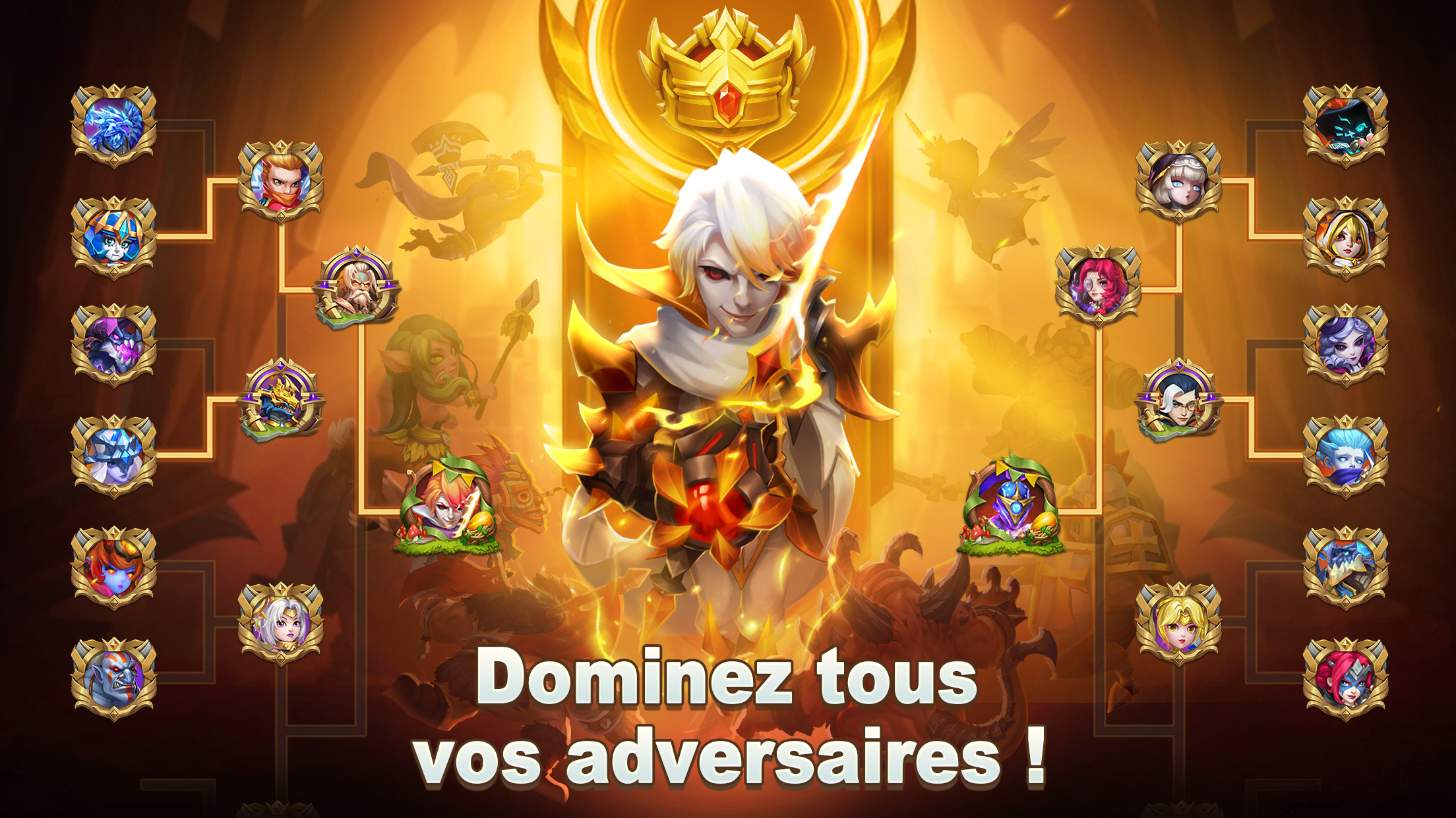 اسکرین شات 3 بازی Castle Clash: Roi du monde