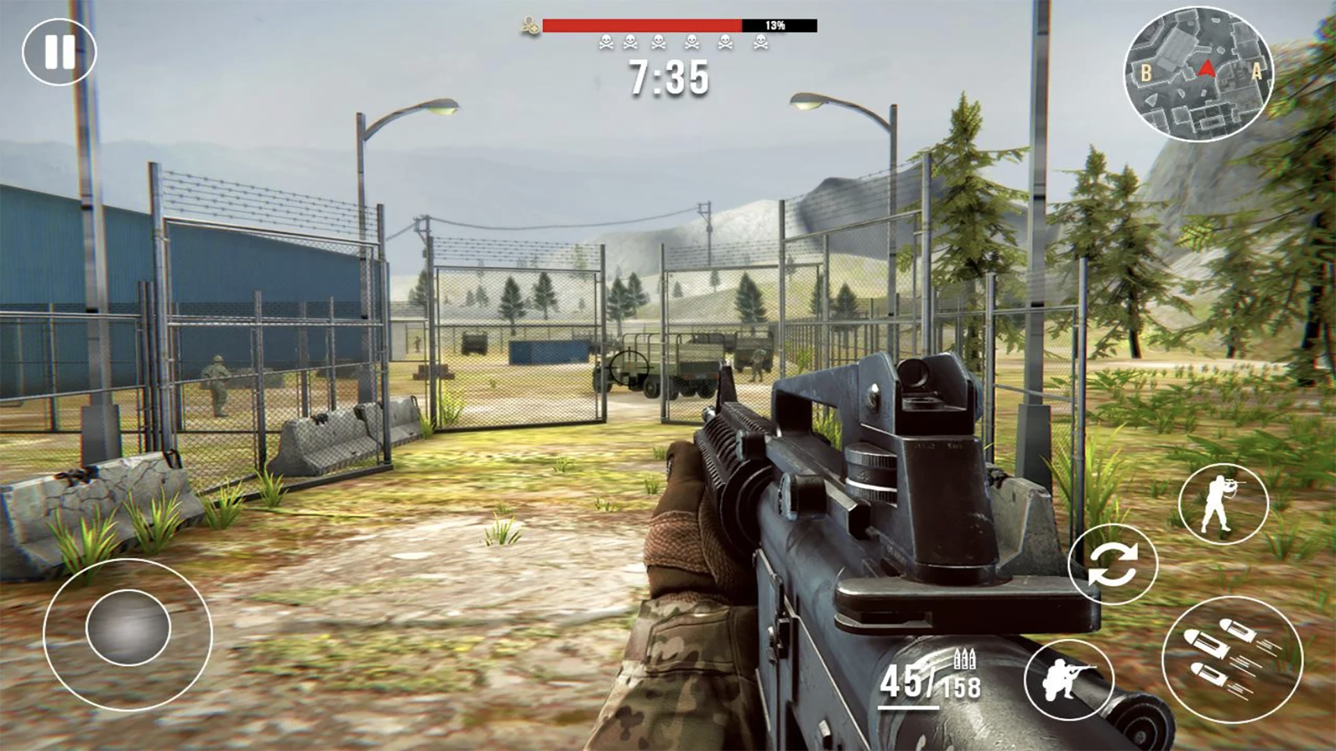 اسکرین شات 5 بازی War Gun Battle: Strike Fight