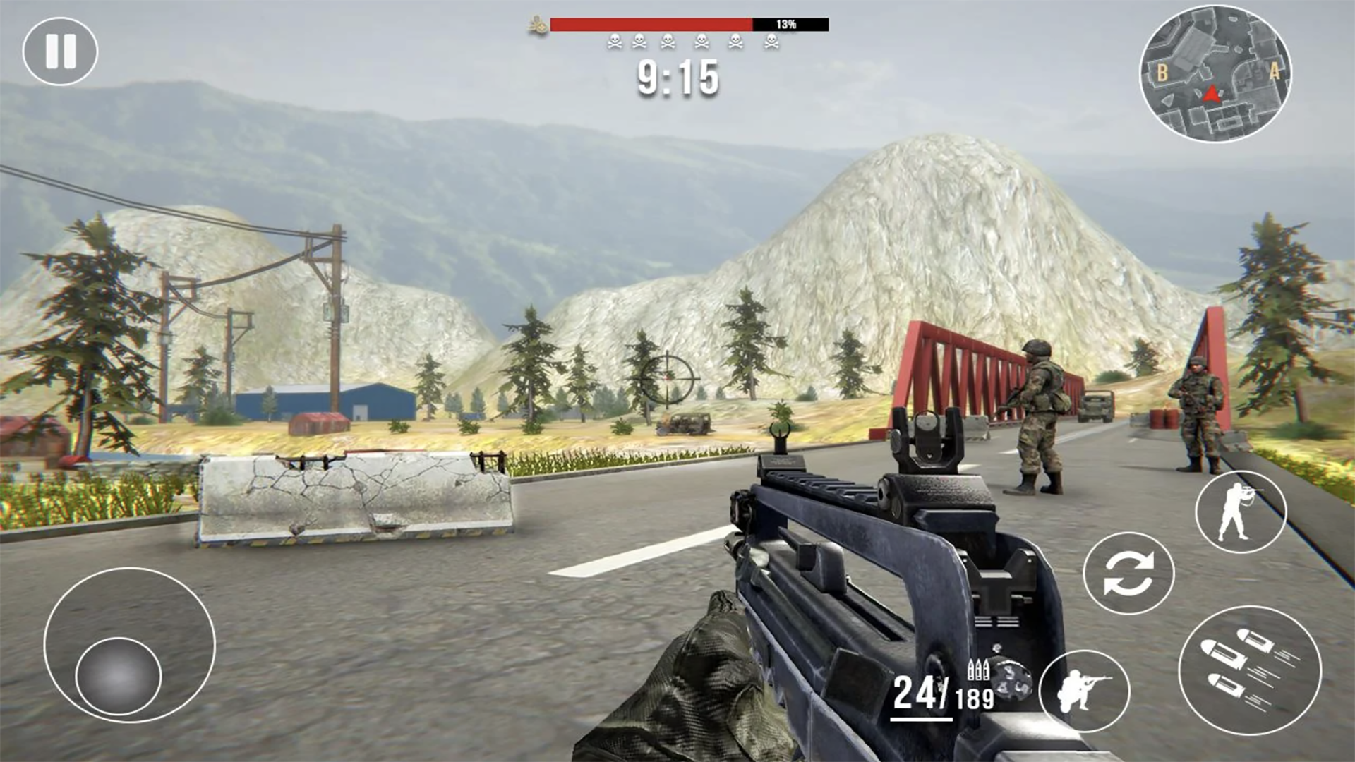 اسکرین شات 4 بازی War Gun Battle: Strike Fight