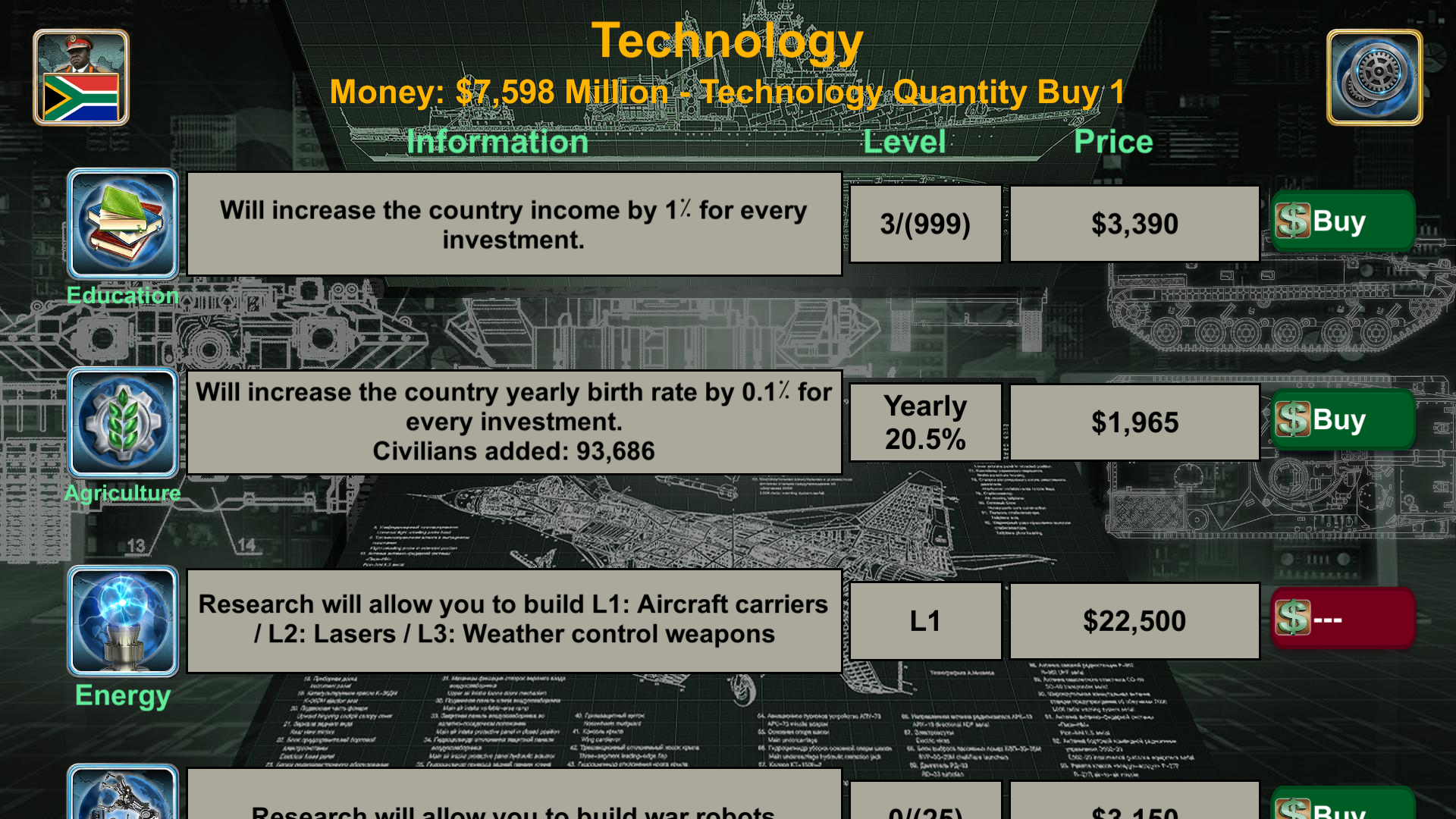 اسکرین شات 6 بازی Africa Empire