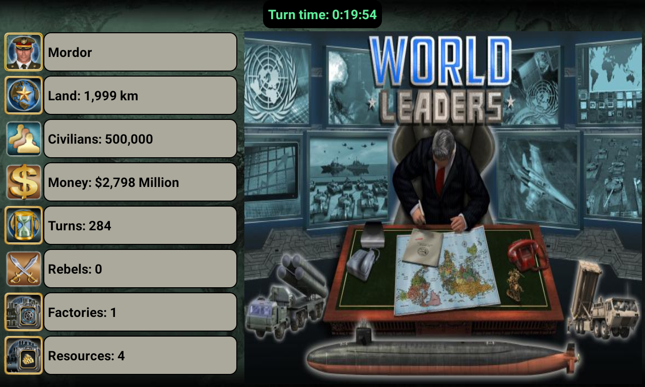 اسکرین شات 2 بازی World Leaders