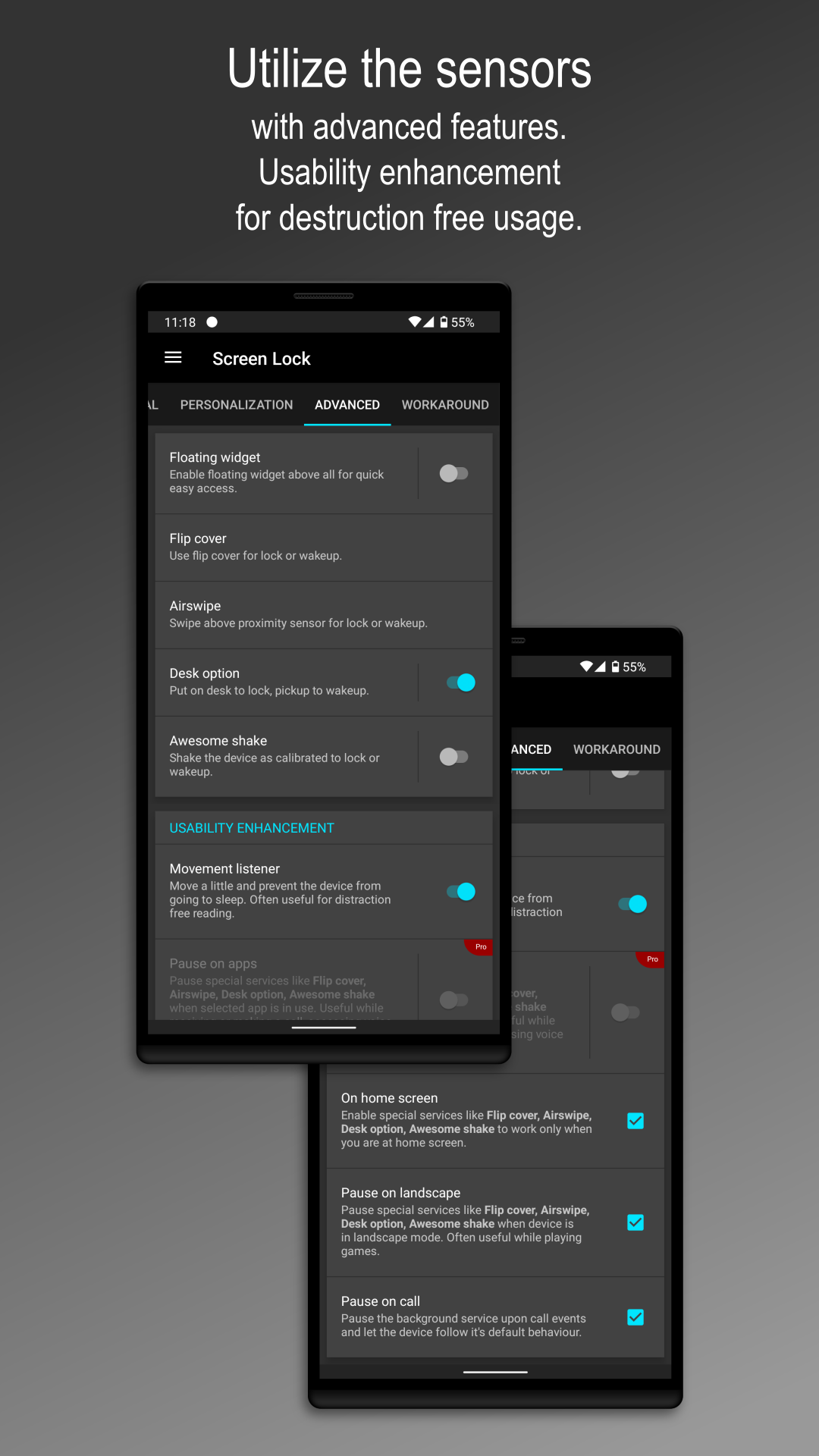 اسکرین شات 5 برنامه Screen Lock