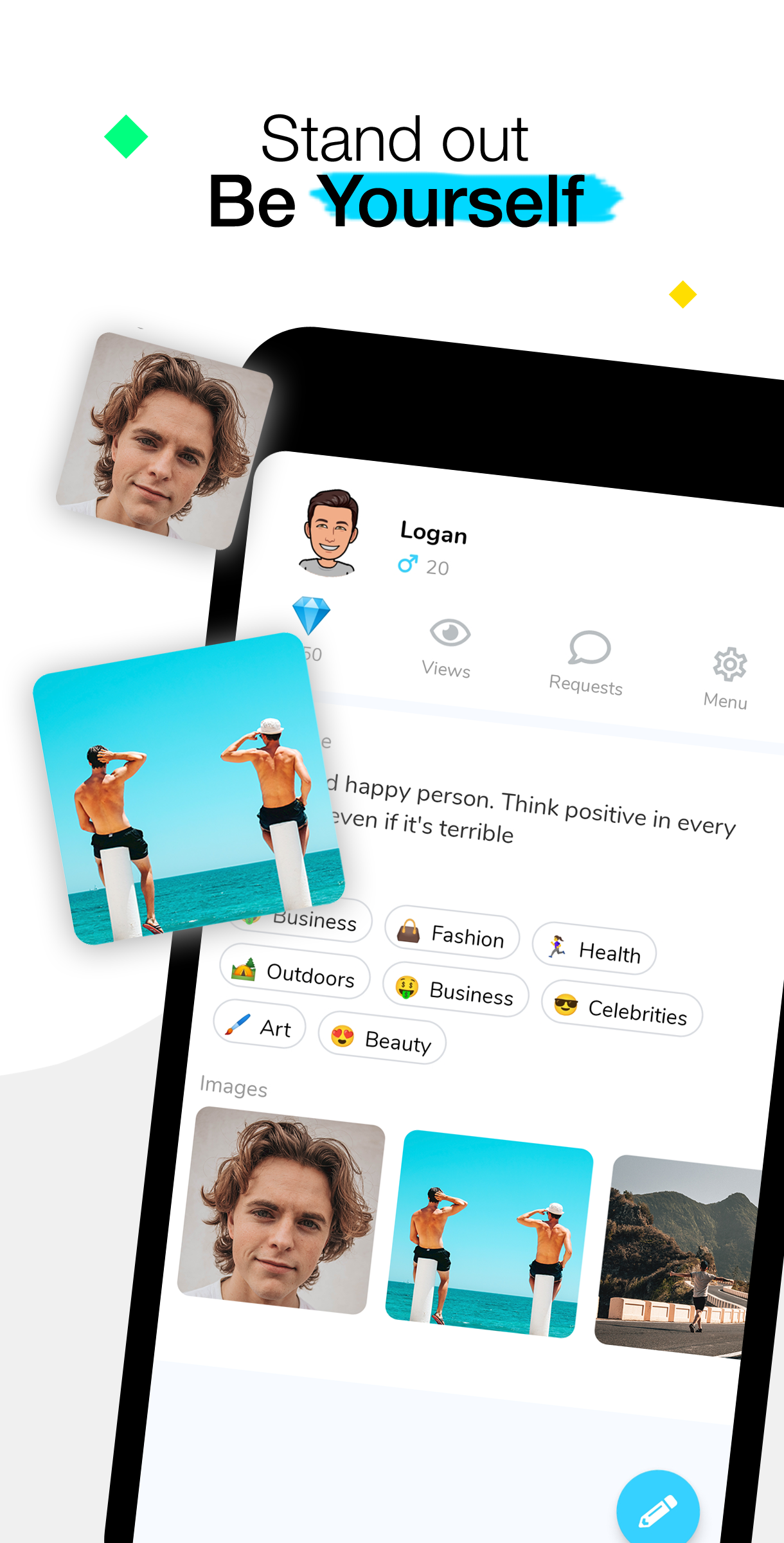 اسکرین شات برنامه Add Friends 4