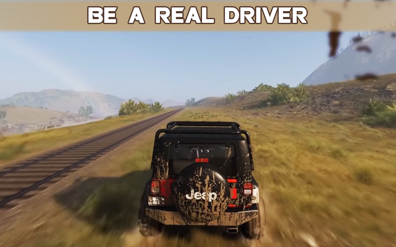 اسکرین شات 2 بازی Offroad Jeep Driving Car Drive