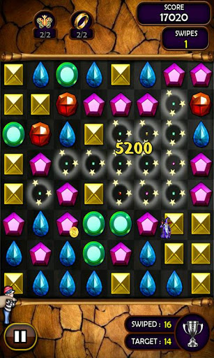اسکرین شات 7 بازی Swiped Gems Live