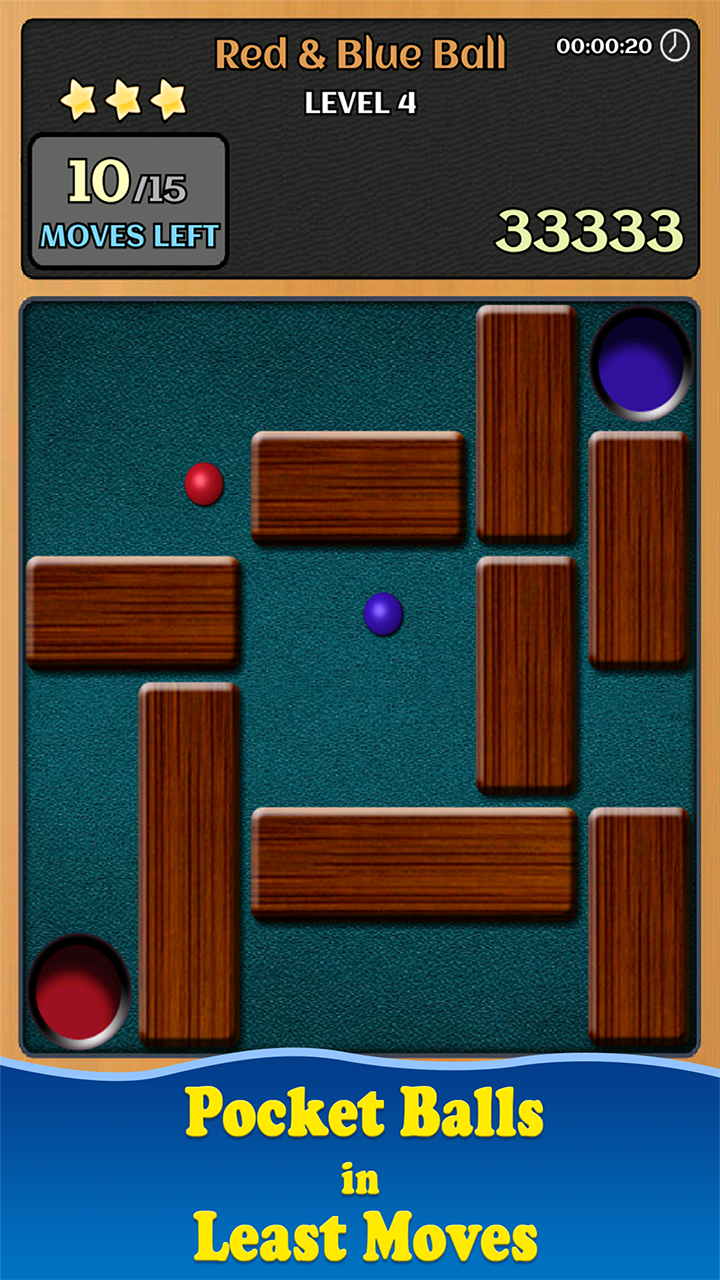 اسکرین شات 1 بازی Unblock Ball