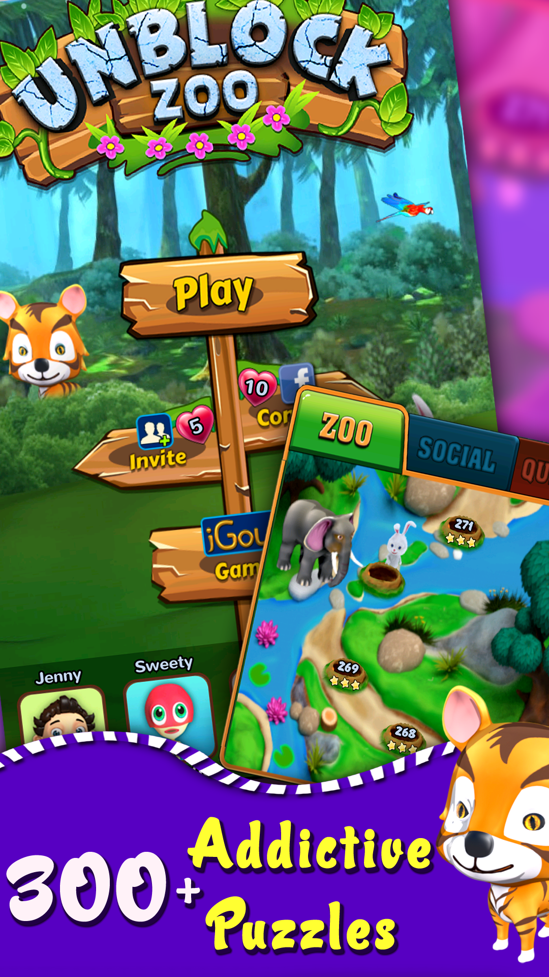 اسکرین شات 2 بازی Unblock Zoo