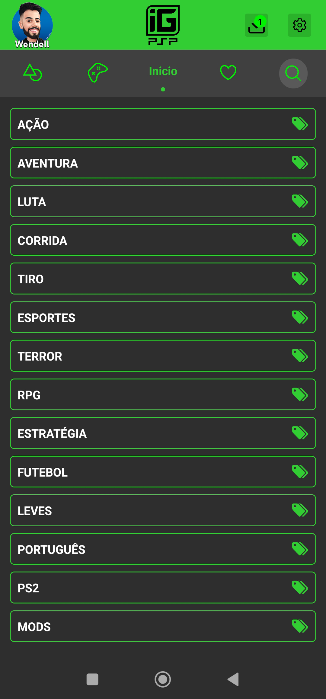 اسکرین شات 4 برنامه IGAMES PSP