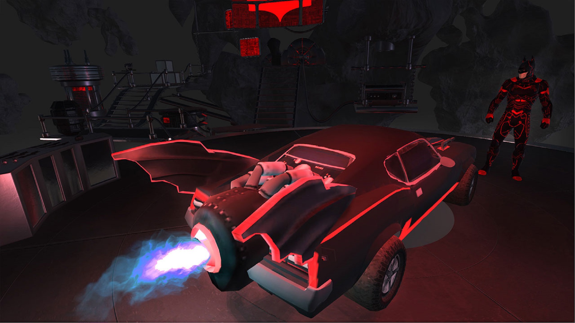 اسکرین شات 5 بازی Flying Bat Car Transform Robot