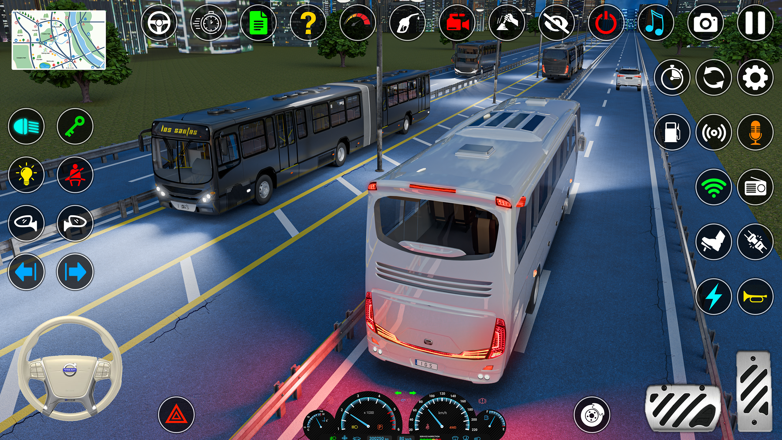 اسکرین شات 4 بازی Bus Simulator - 3D Bus Games
