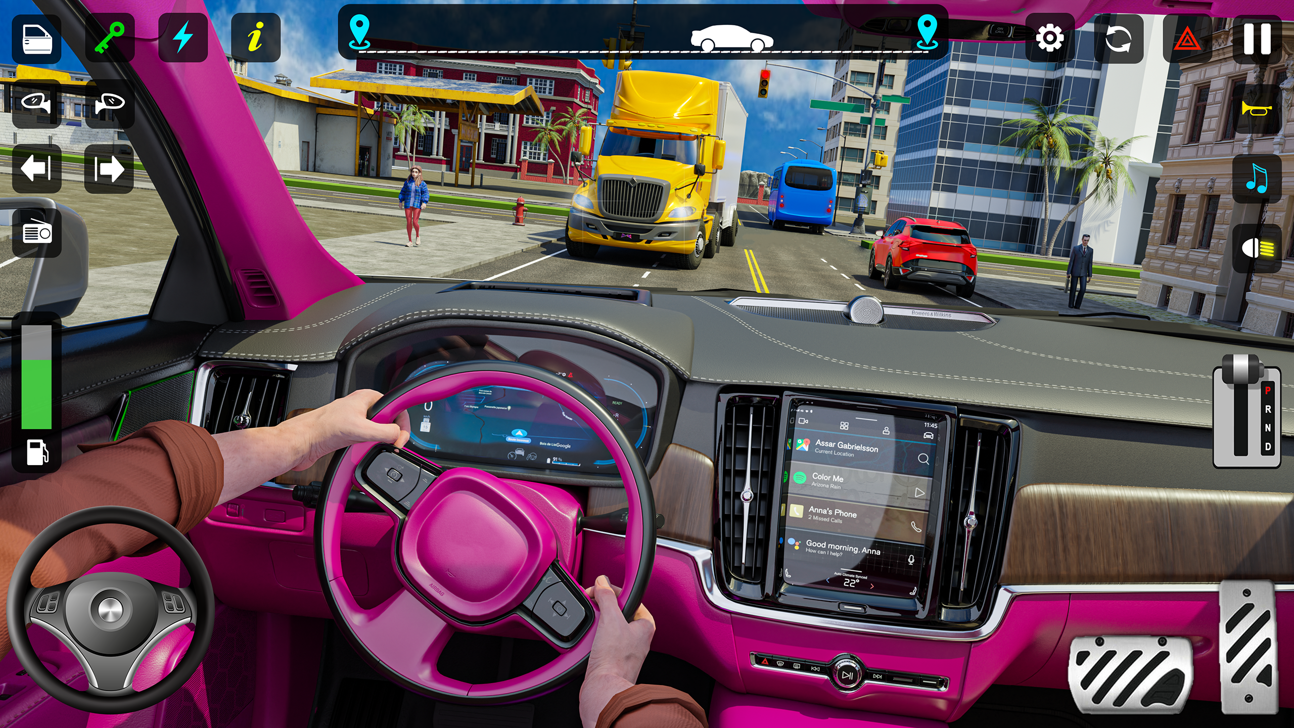 اسکرین شات 5 بازی Car Games : Driving School Sim