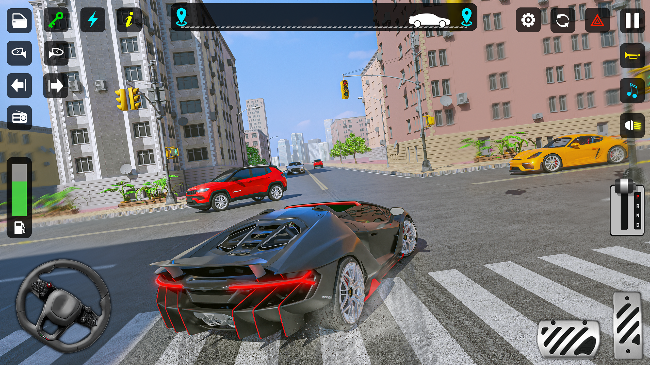 اسکرین شات 6 بازی Car Games : Driving School Sim