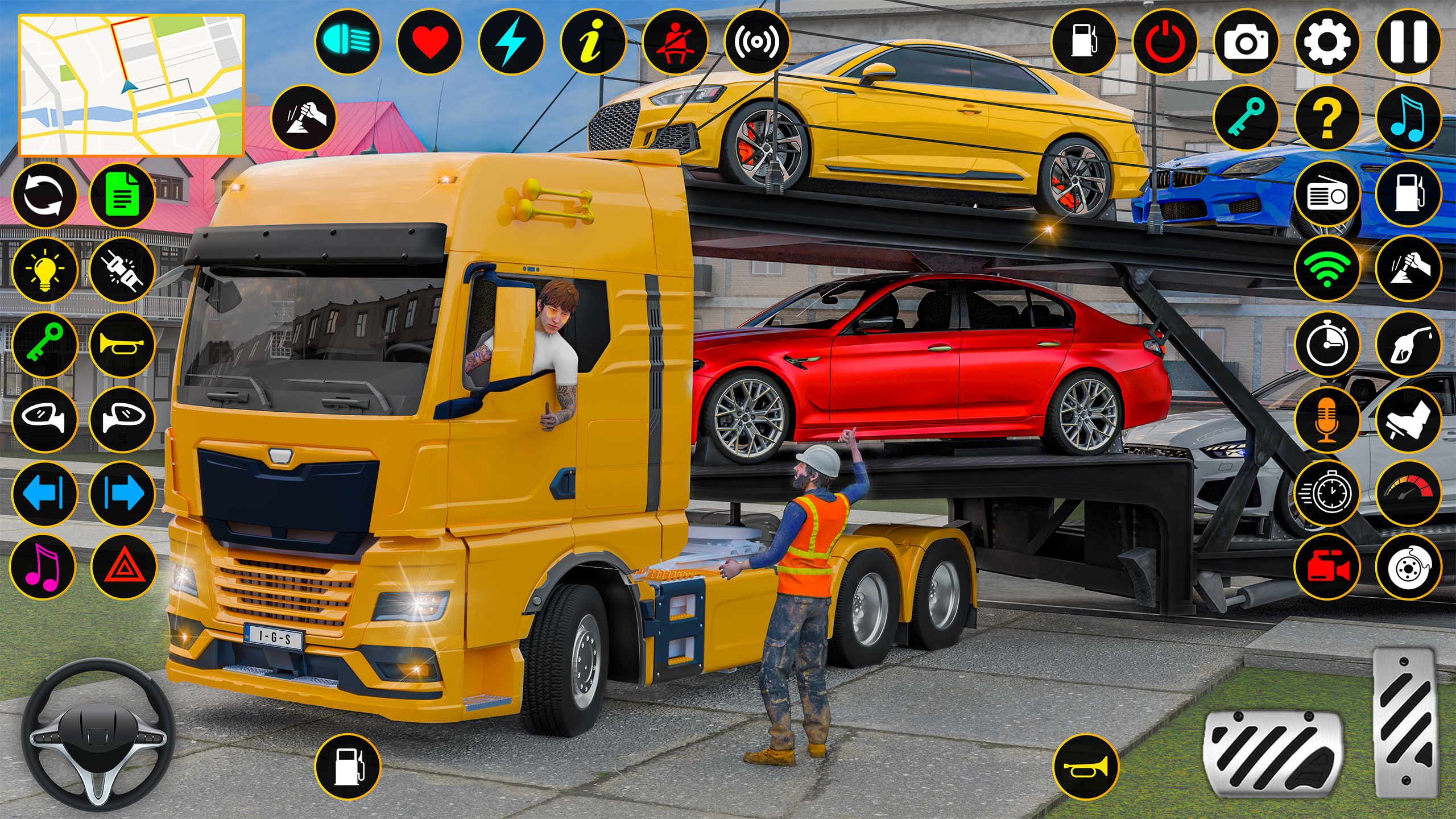 اسکرین شات 3 بازی Truck Simulator: 3D Truck Game