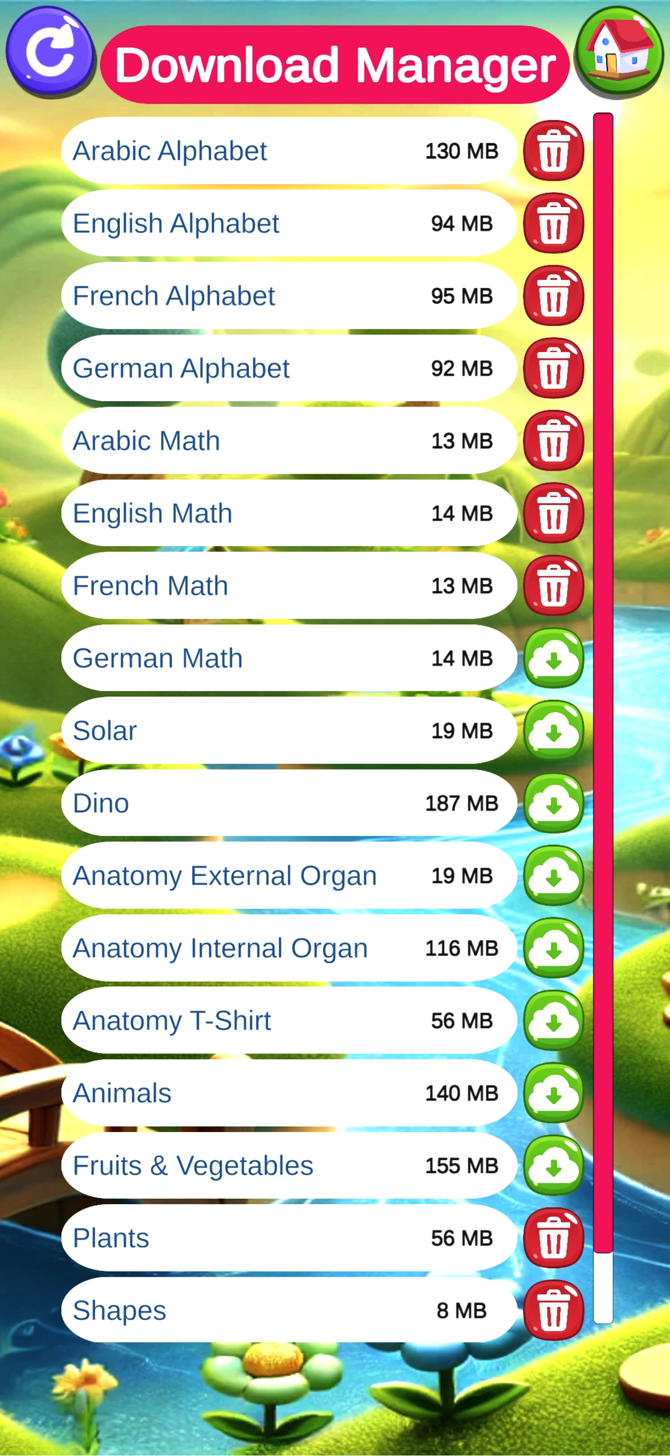 اسکرین شات 3 برنامه AR Kid's Kit 4D