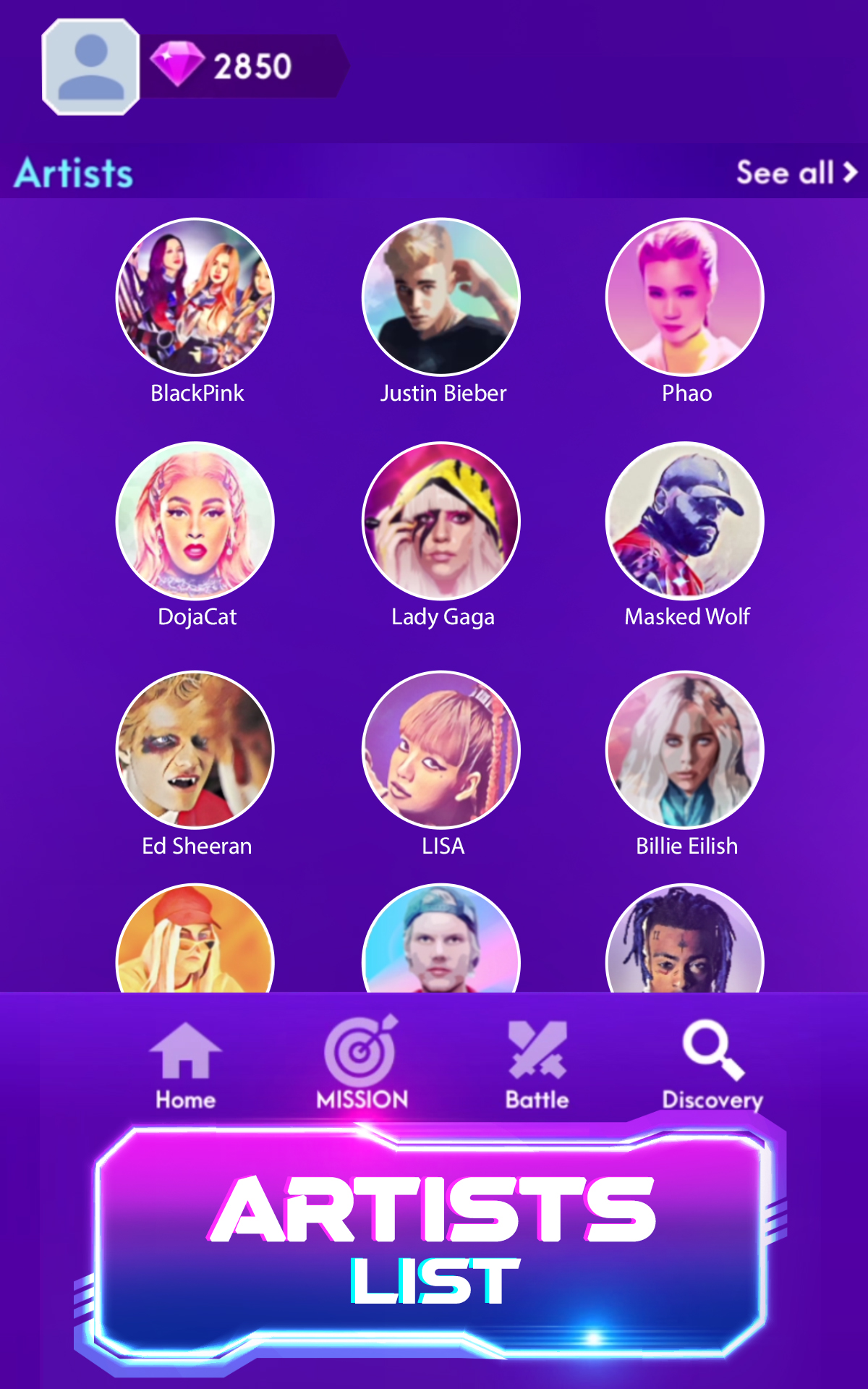 اسکرین شات 2 بازی Beat Blader 3D: EDM Music Race