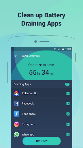 اسکرین شات 3 برنامه Battery Doctor-Battery Life Saver & Battery Cooler