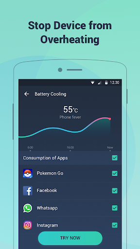 اسکرین شات 5 برنامه Battery Doctor-Battery Life Saver & Battery Cooler
