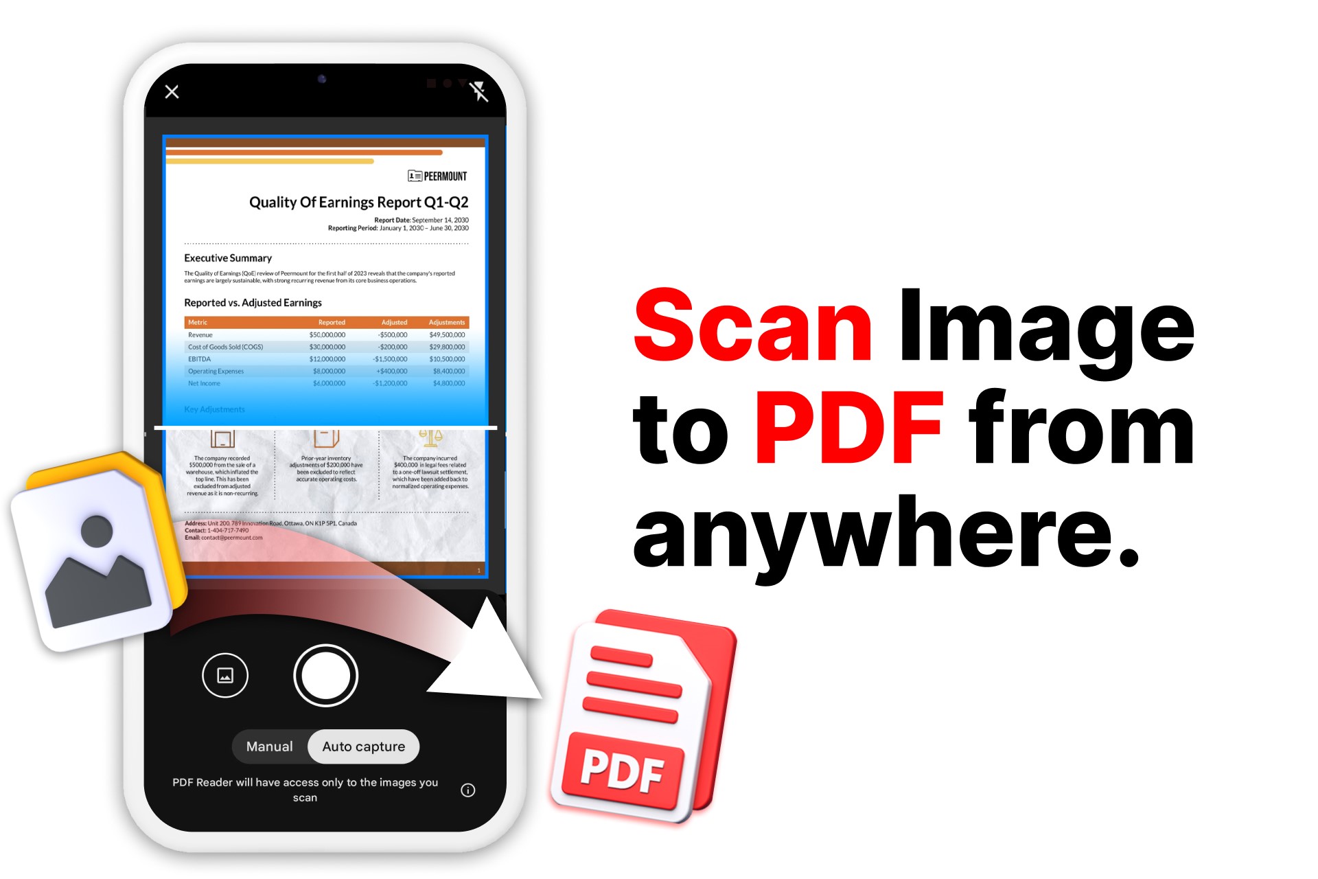 اسکرین شات 4 برنامه PDF Reader - PDF Converter