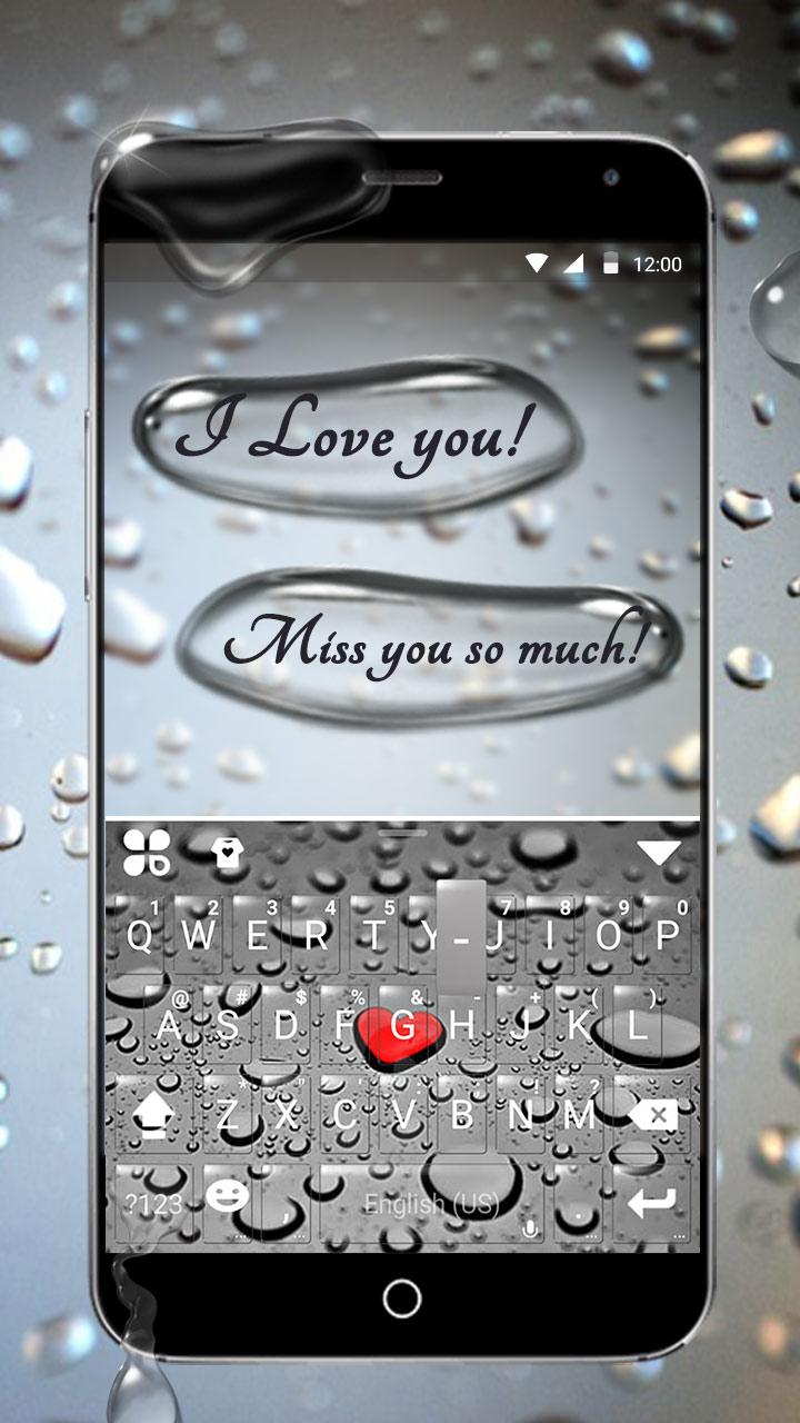اسکرین شات 4 برنامه HeartDroplet Theme