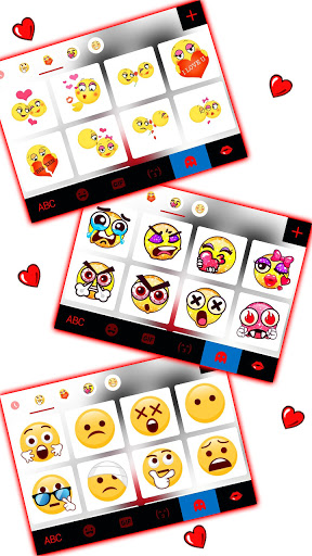 اسکرین شات 4 برنامه Anime Girl Keyboard Background