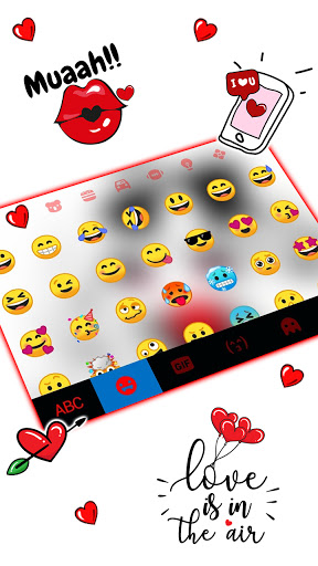 اسکرین شات 3 برنامه Anime Girl Keyboard Background