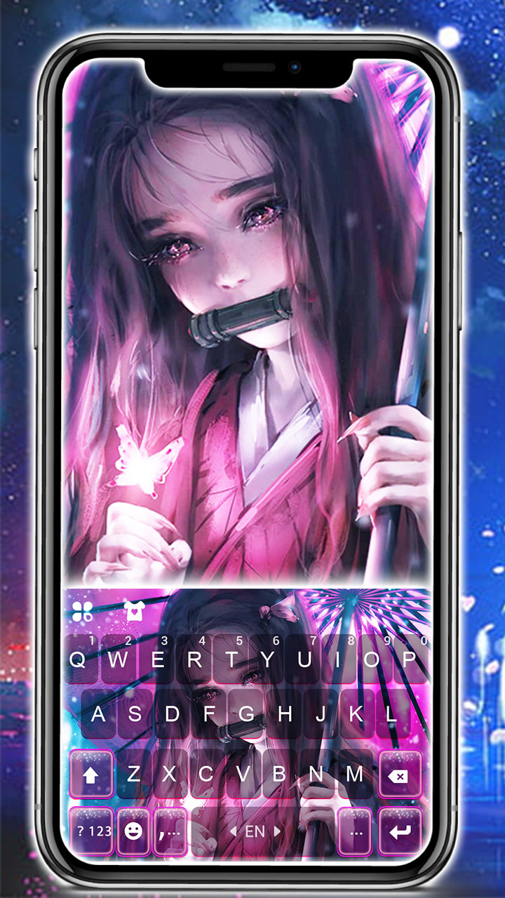 اسکرین شات 1 برنامه Demon Anime Girl Theme
