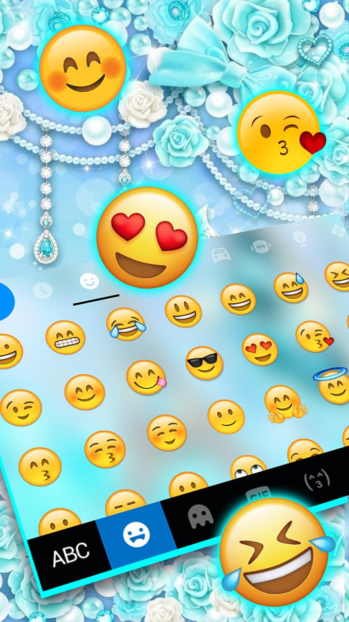 اسکرین شات 3 برنامه Diamond Paris Butterfly Keyboard Theme
