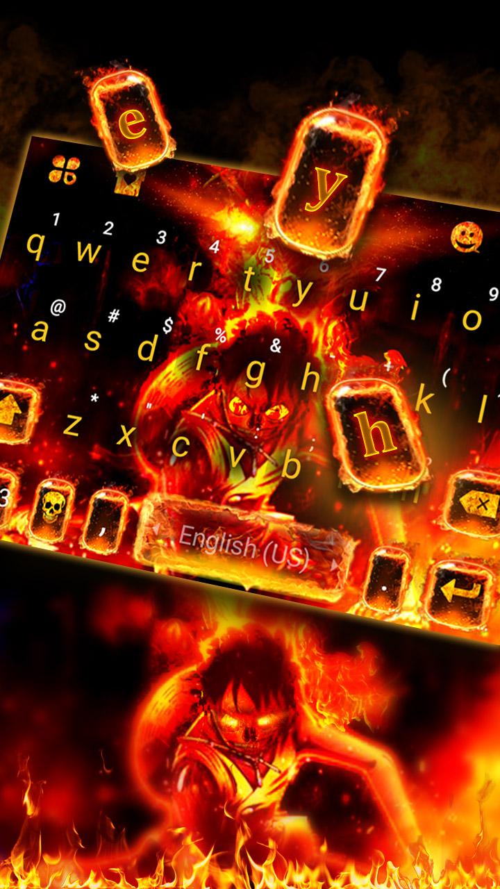 اسکرین شات 2 برنامه Flaming Fire Battle Theme