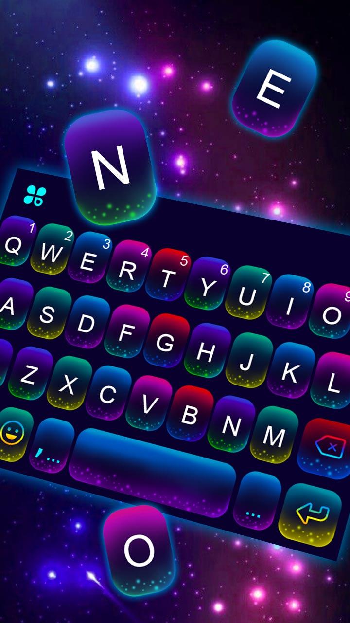 اسکرین شات 1 برنامه Fluorescent Neon Theme