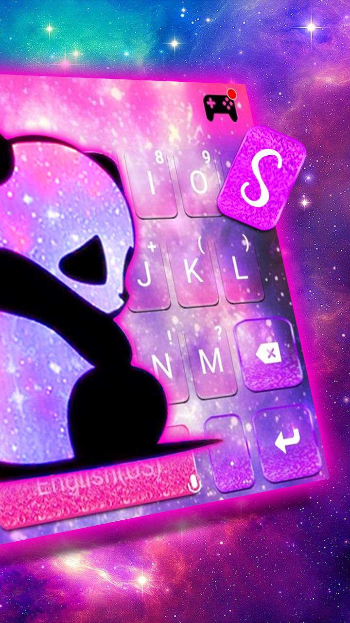 اسکرین شات 3 برنامه Galaxy Baby Panda2 Theme