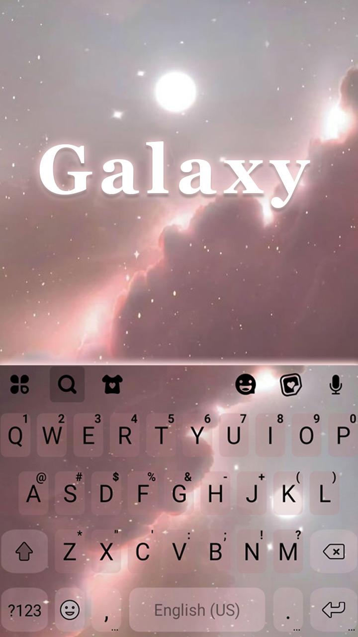 اسکرین شات 5 برنامه Galaxy Background Theme