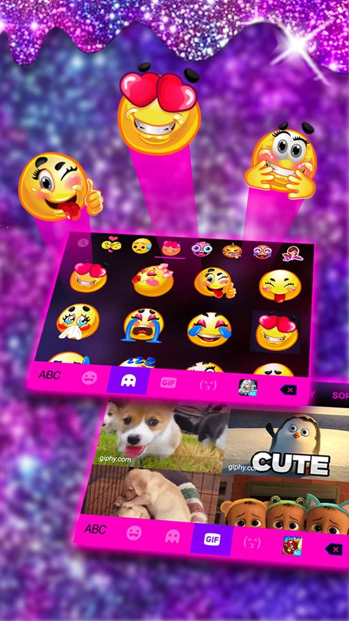 اسکرین شات 4 برنامه Galaxy Droplet Theme
