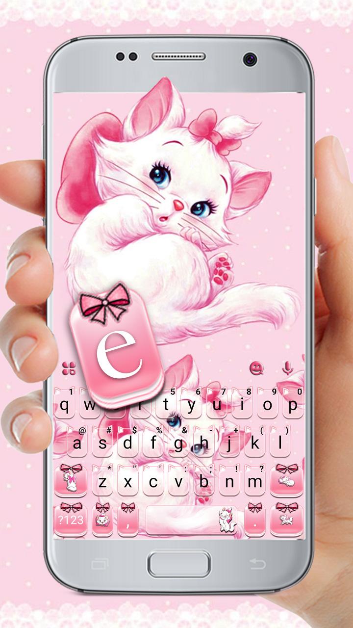 اسکرین شات 2 برنامه Girlish Kitty Theme