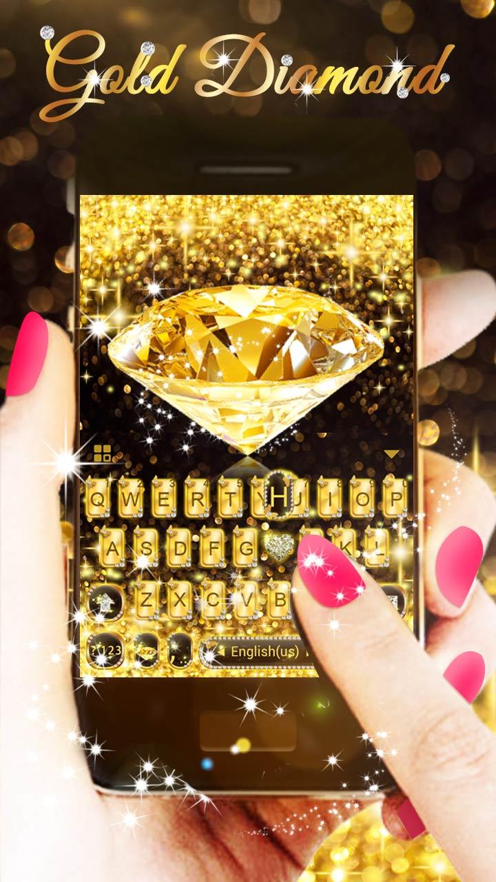 اسکرین شات 1 برنامه Gold Diamond Theme