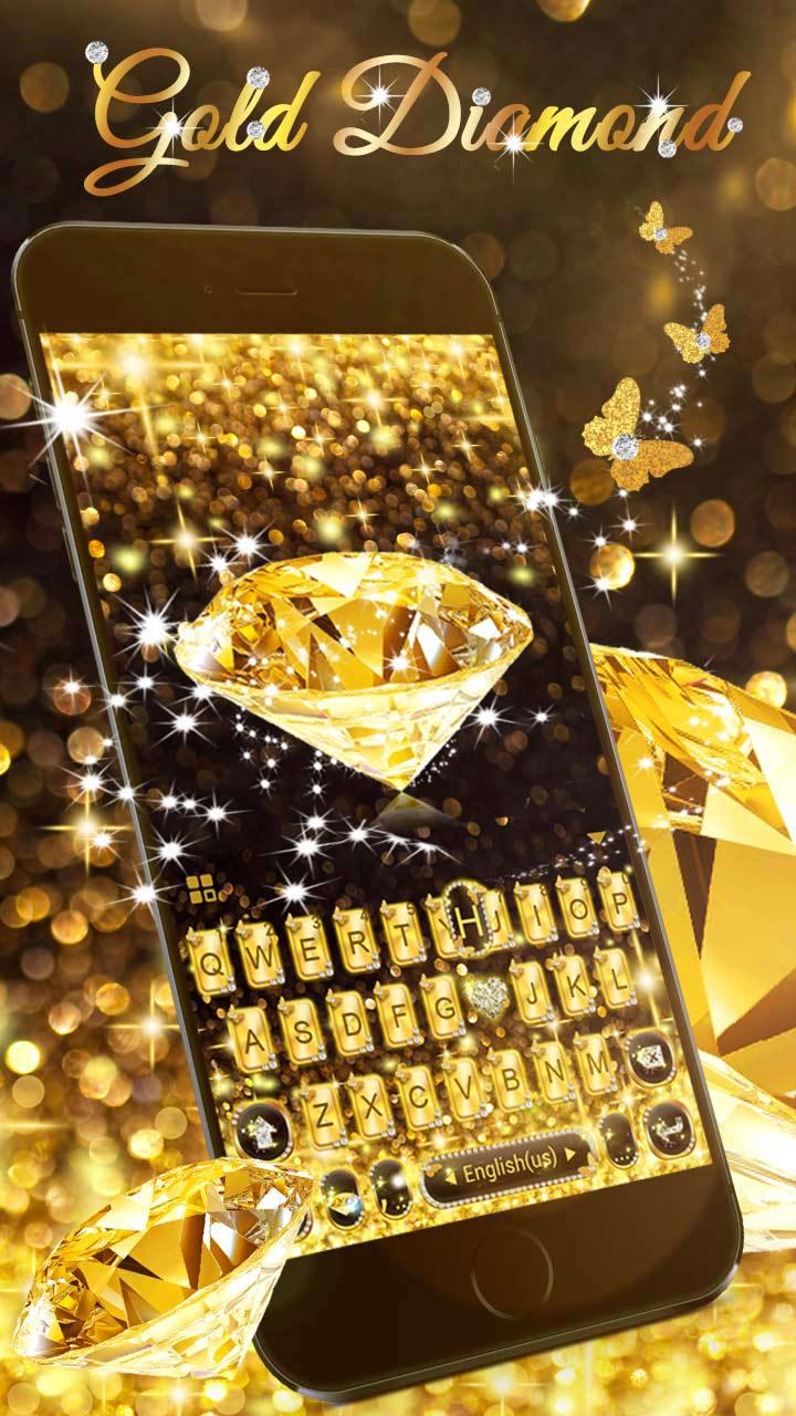 اسکرین شات 2 برنامه Gold Diamond Theme