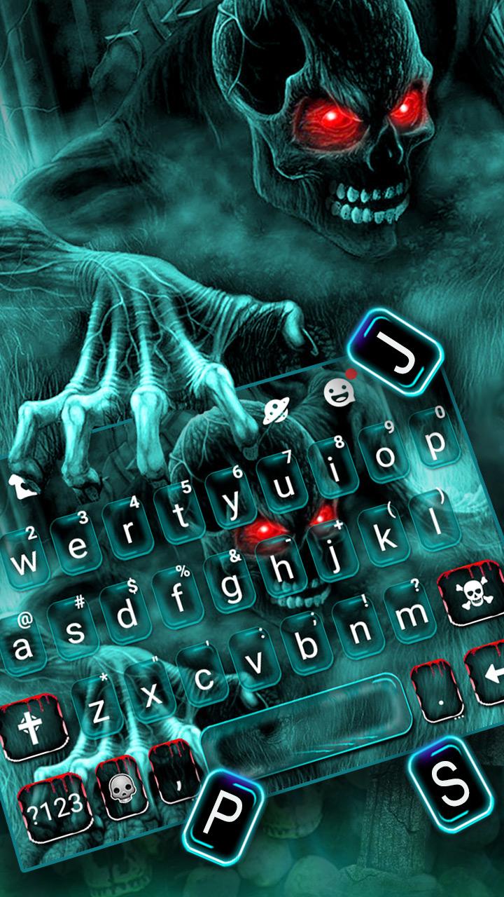 اسکرین شات 2 برنامه Zombie Skull 2 Theme