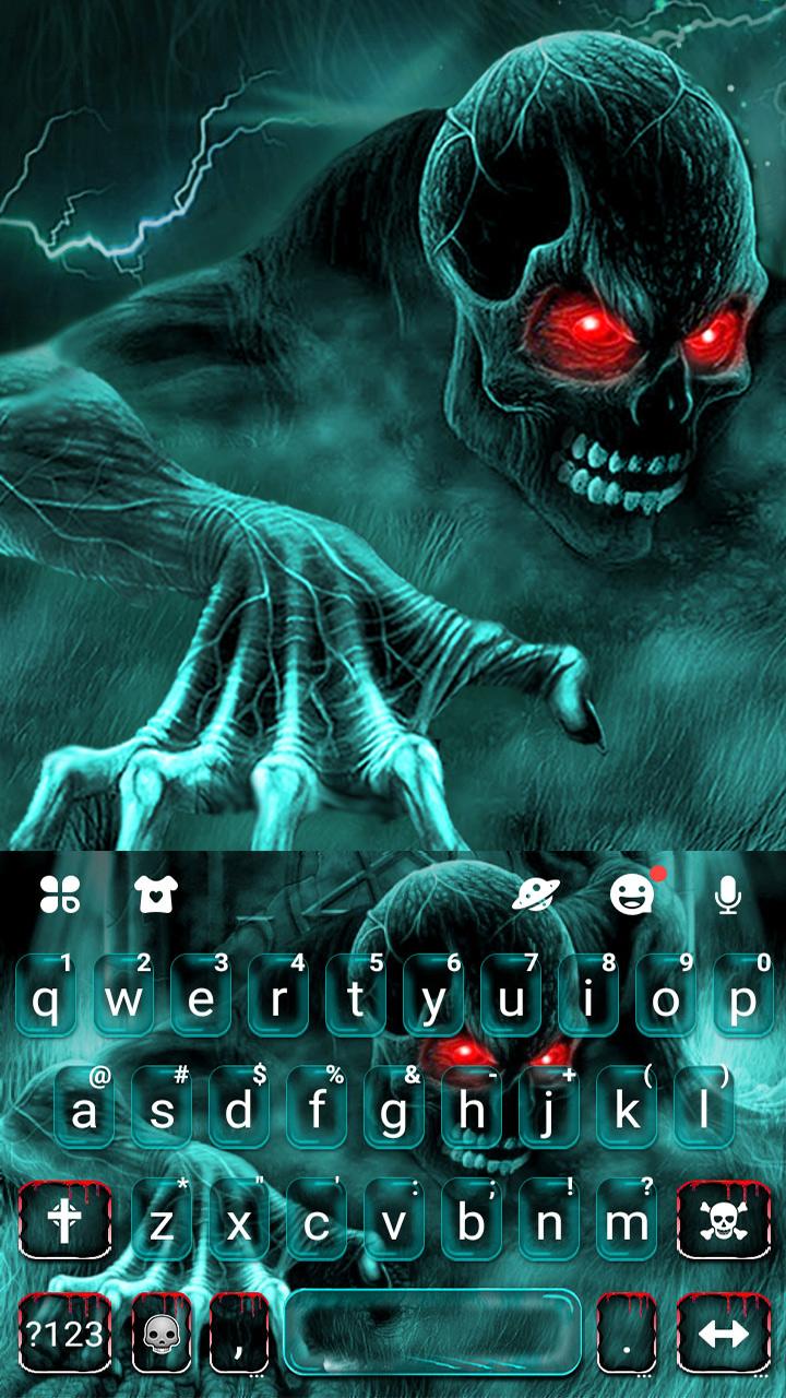 اسکرین شات 5 برنامه Zombie Skull 2 Theme