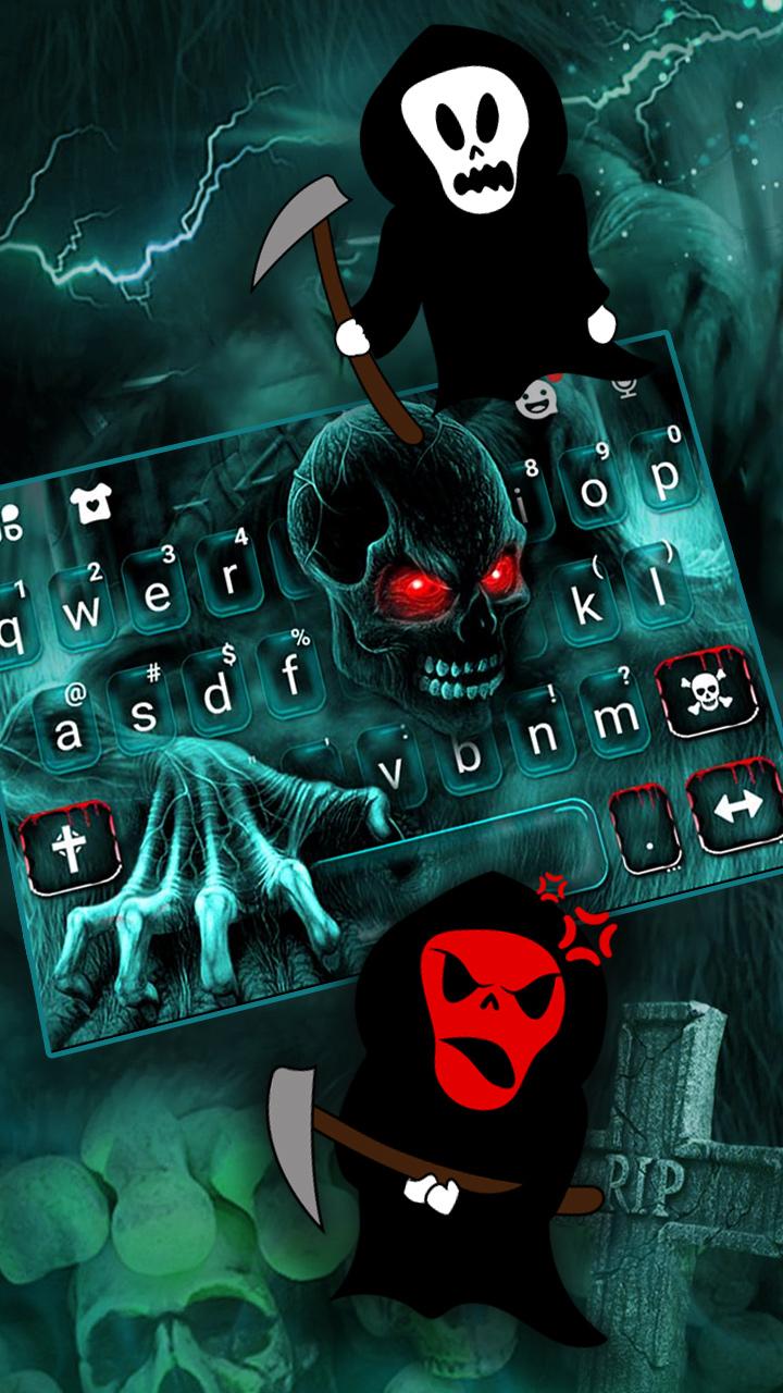 اسکرین شات 4 برنامه Zombie Skull 2 Theme