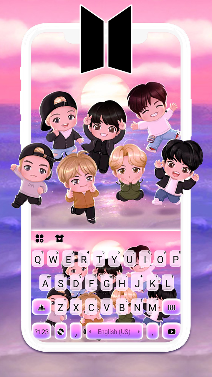 اسکرین شات 1 برنامه Kpop Idol Crew Theme