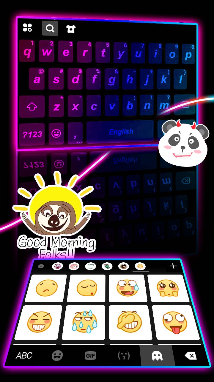 اسکرین شات 3 برنامه LED Theme