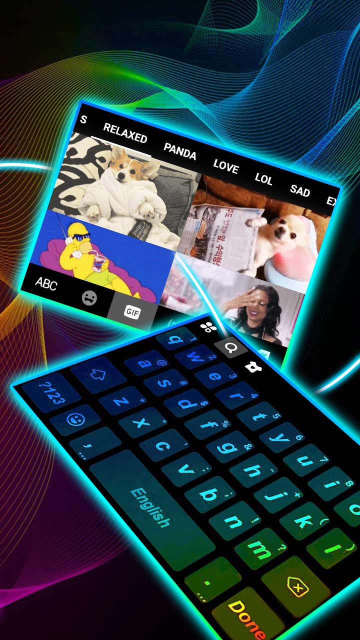 اسکرین شات 4 برنامه LED Theme
