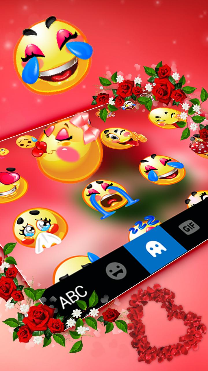 اسکرین شات 4 برنامه Love Red Rose Theme