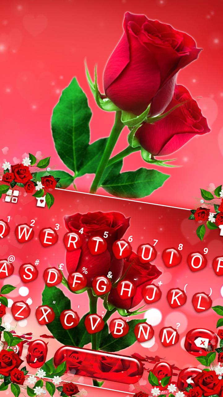 اسکرین شات 2 برنامه Love Red Rose Theme